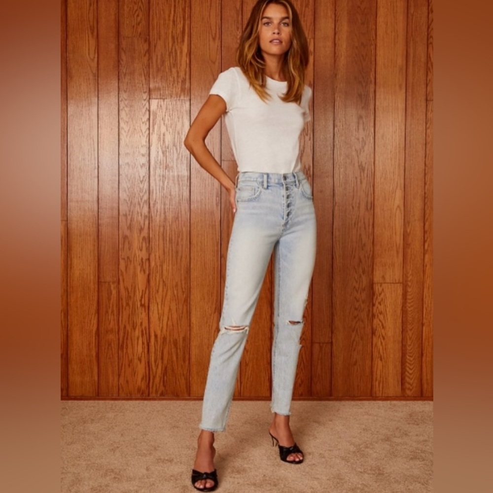 Aritzia Denim Forum The Yoko High Rise Slim